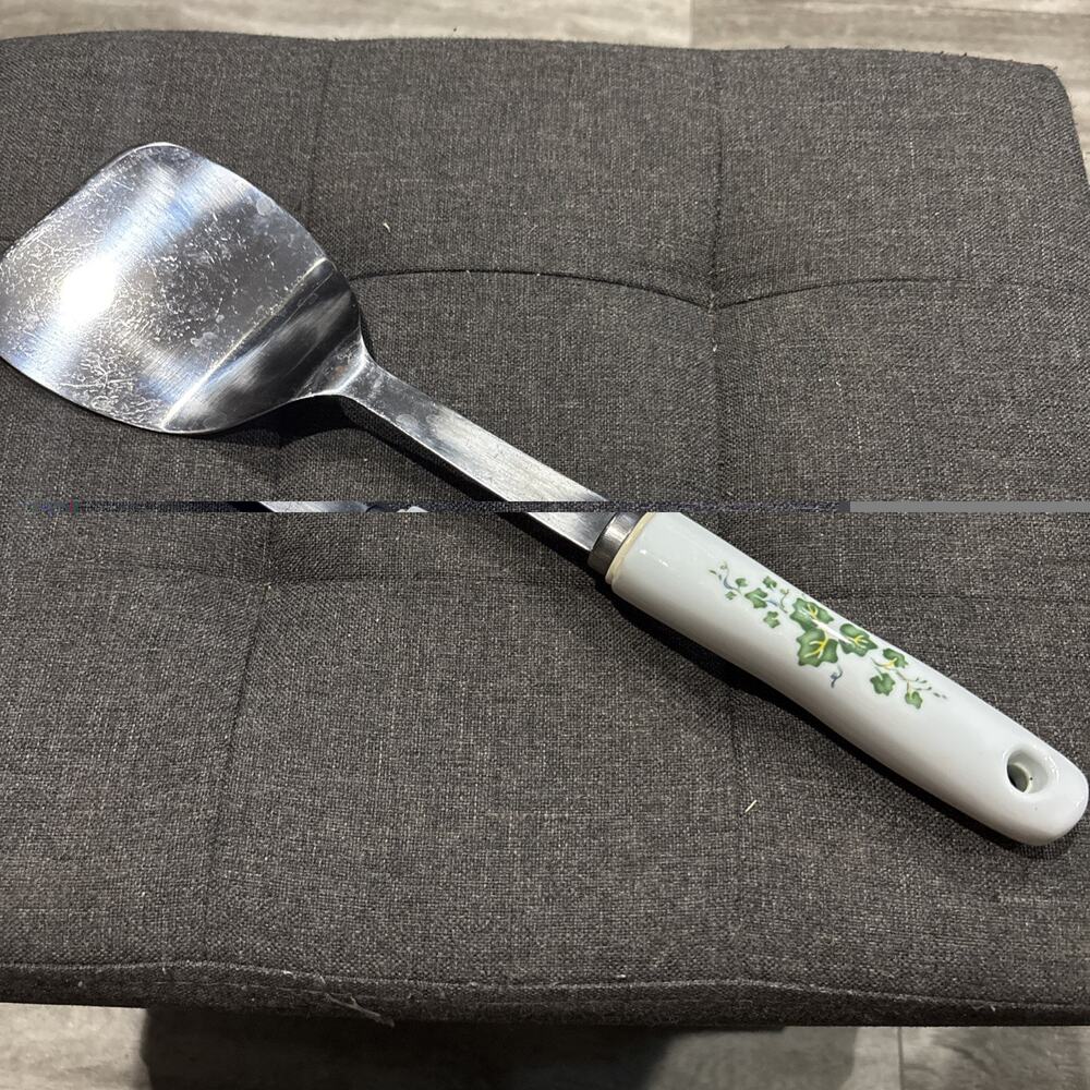 Corelle Spatula Coordinates Callaway Green Ivy Porcelain Handle Wide Stainless